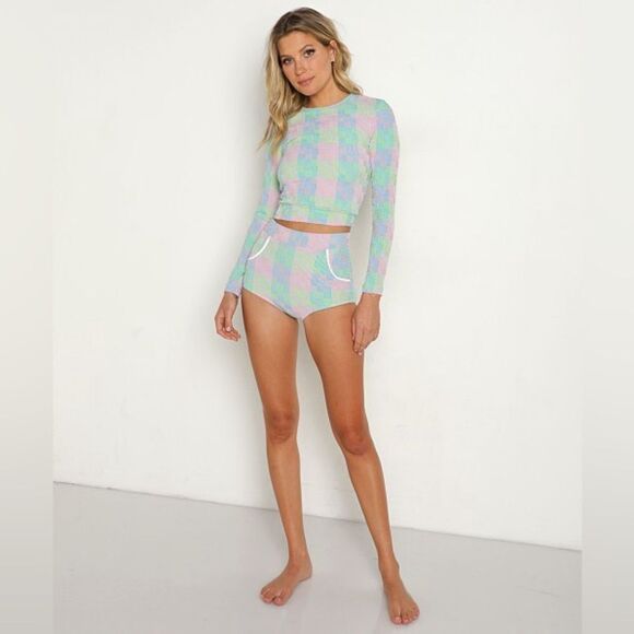 Seea Palomar Crop Top Rashguard Amos XS - Picture 6 of 7